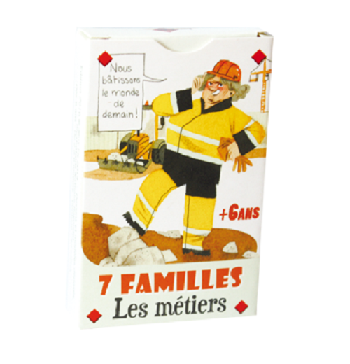 Jeu De 7 Familles Ancien - Les Métiers - Bon état Général