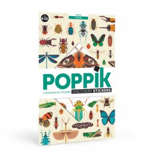 Poster géant Stickers – Les insectes