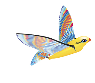 Tim Classic : Le Véritable Oiseau Mécanique à Élastique | Cerf-Volant