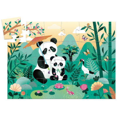 puzzle panda djeco